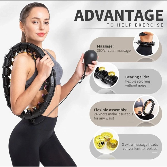 Dumoyi Smart Fitness Hoop – New in Box - Picture 3 of 8